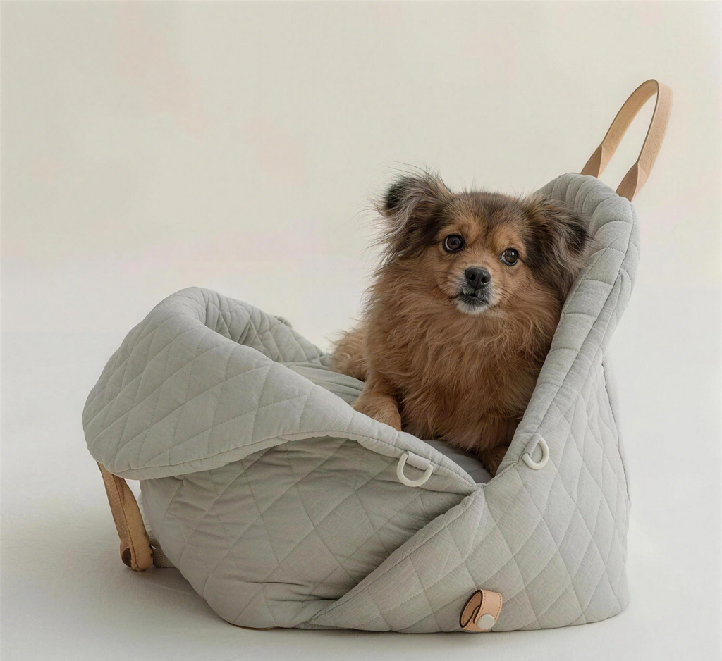 Multifunctional Pet Car Seat Bed & Travel Carrier Bag